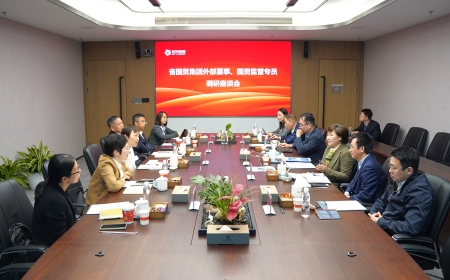 省国贸集团表部董事一行到优游国际|UB8优游国际|共创美好未来集团调研领导